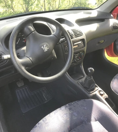 Peugeot 206 cena 7000 przebieg: 64000, rok produkcji 2000 z Kraków małe 254